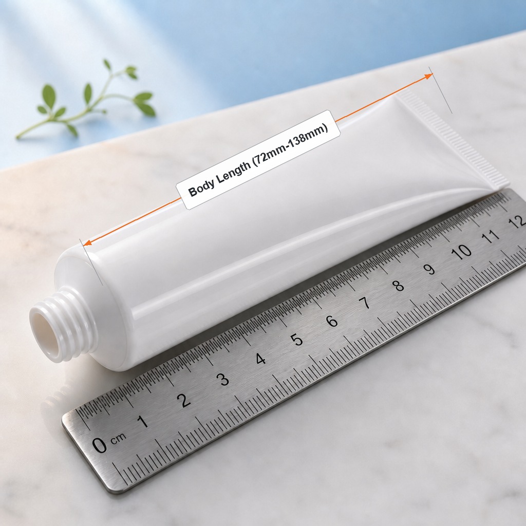 D35mm PE squeeze tube packaging