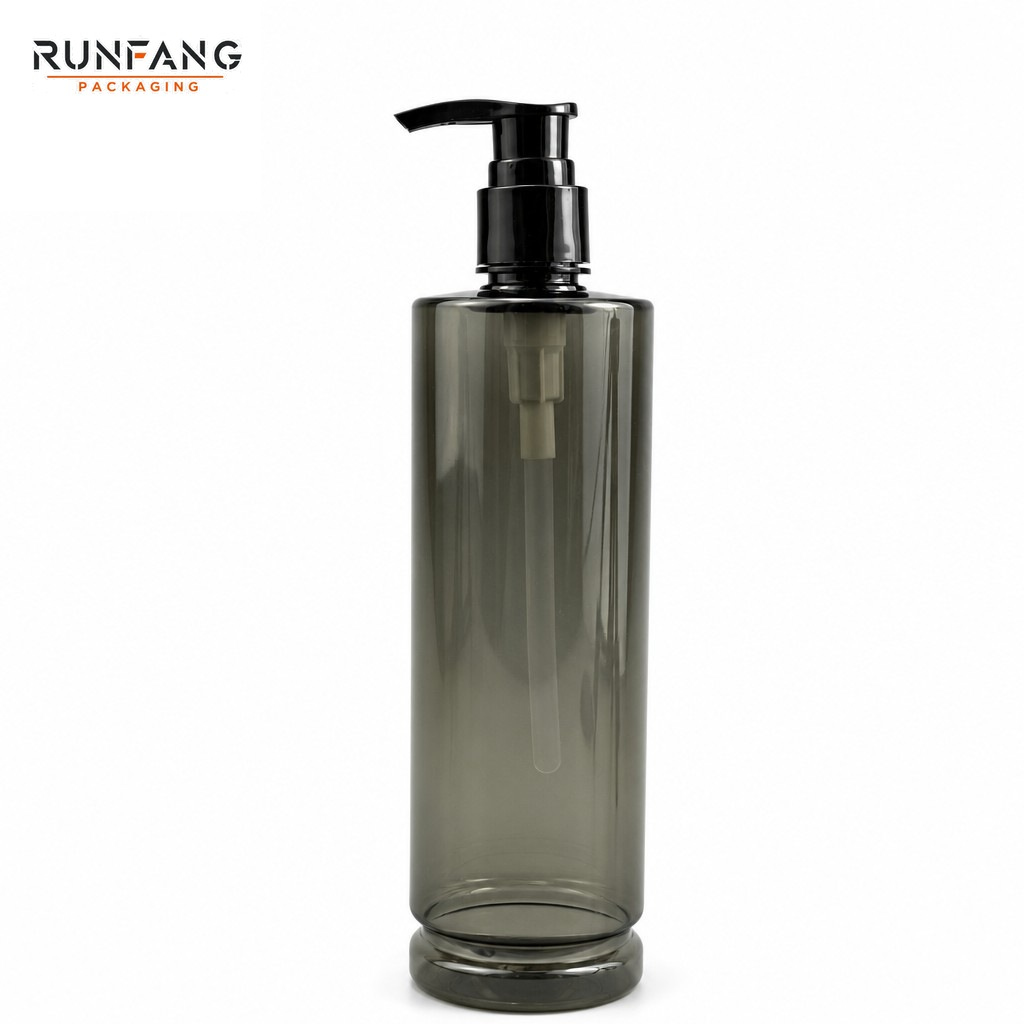 Bouteille PET vide de 400 ml / 13,53 fl.oz avec couvercle de pompe