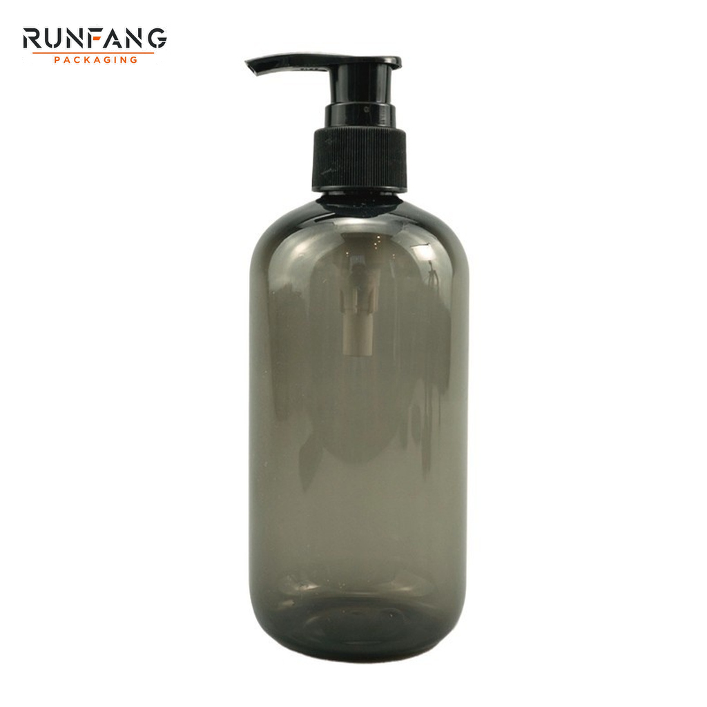 Bouteille PET vide de 300 ml / 10 fl.oz avec couvercle de pompe